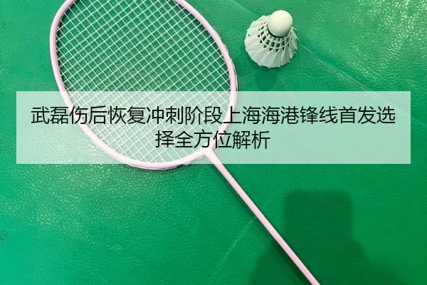 武磊伤后恢复冲刺阶段上海海港锋线首发选择全方位解析